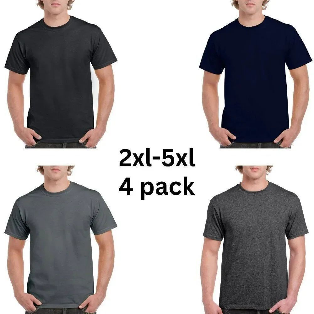 NEW 4 pack unisex/ men women shirt short sleeve 4 shirts great deal!